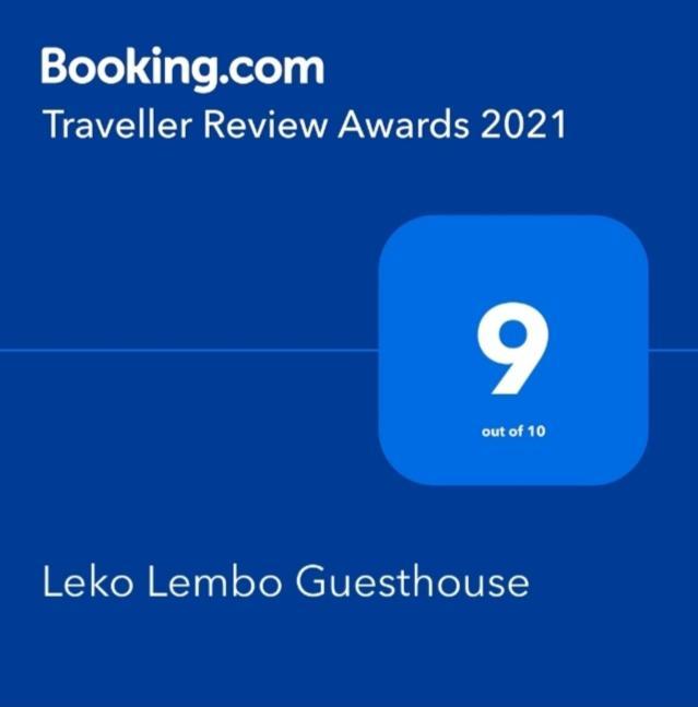 Leko Lembo Guesthouse Keli Ngoại thất bức ảnh